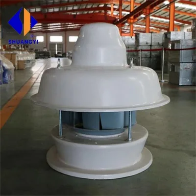 High Safety Durable Customizable Roof Axial Exhaust Fans for Toxic Waste Gas Exhausting in Chemical Plants and Laboratorie