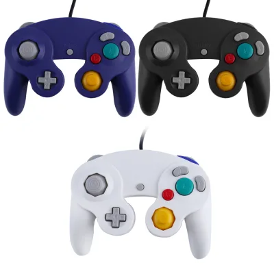 For Game Cubes Controller Single Button for NGC for GC USB Controller for PC NGC Wired Gamepad Joystick