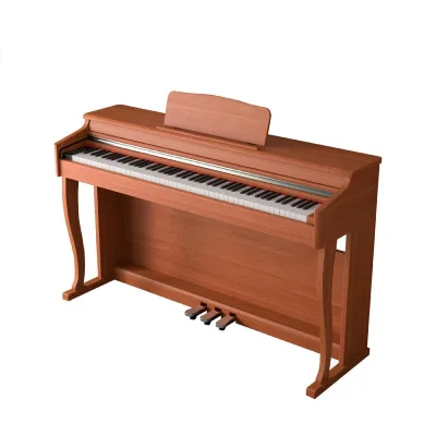 High Quality 88 Keys 88-Key Multi-function Cabinet Design Digital Piano Progressive Weight Keyboard Wood Grain Piano