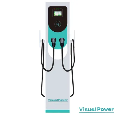 14kw AC EV Charger Each Gun 7kw Floor-Mounted Electric Car Charging China Charging Stations