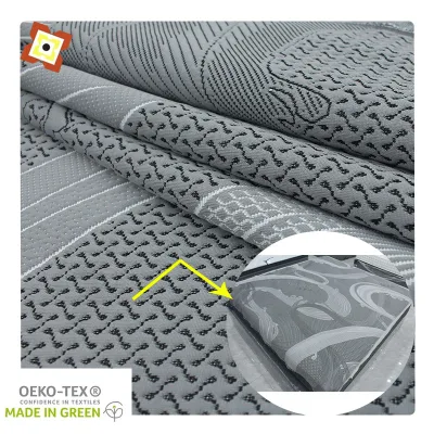 Home Textile Fabric for Bedding Graphene Mattress Fabric Bamboo Textile Mattress Pillow Fabric Woven 100% Polyester