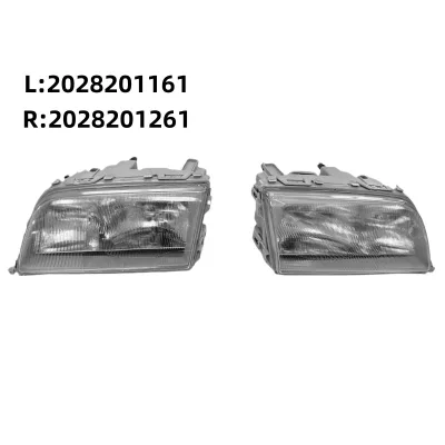 Replacement Headlights for Mercedes C-Class W202 (1994-1996) OE 2028201161 & 2028201261