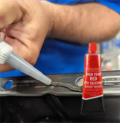 Siway SV588 Heat Resistant RTV Silicone Sealing Compound for Automotive Engine, Transmission and Carburetor