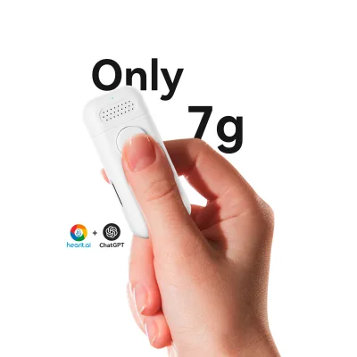 Ai Wireless Lavalier Microphone Noise Cancellation for V5.2 17 Hours Battery Life Lightning Type-C for Phone Livestreaming
