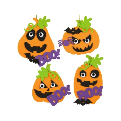 CUSTOM Halloween Crafts for Kids Halloween Foam Stickers Holiday Cartoon Stickers