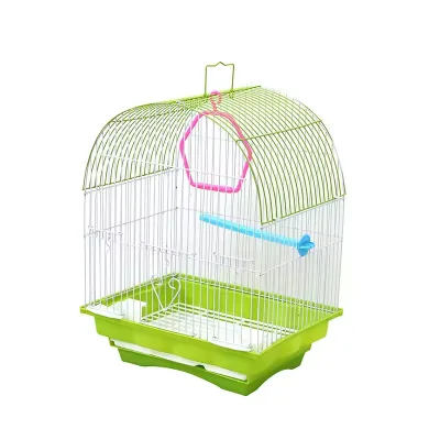 30*22*38cm Wholesale Sturdy Metal Bird Breeding Cages Convenient to Carry Bird Cage for Home Storage