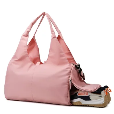 Custom Yoga Mat Bag Gym Totes With Shoes Compartment and Wet Compartment Waterproof Gym Bag Women Ladies Gym Bag Fitness