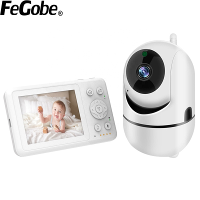 3.2 Inch 720p Video Baby Monitor with Sound Detection and Audio for Baby and Pet Care