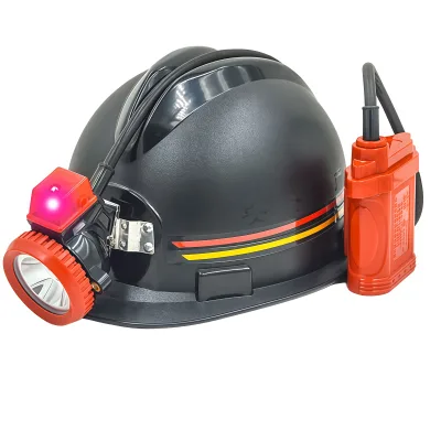 Huachuang Intrinsically Safe Explosion Proof Mining Lamp Methane Gas Alarm IP65 Waterproof LED Coal Mining Cap Lamp
