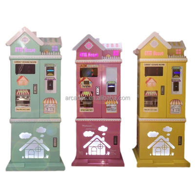 Suppor Euros USD BRC Moxican Dollar Korean Japanese Thai KR Automatic Cash Machine Coin Change Machine Coin Vending Machine ATM
