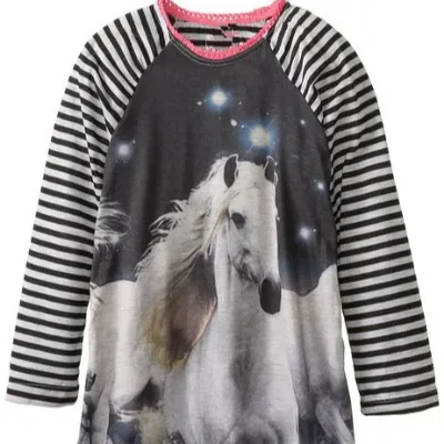 Fashion Casual Stock Long Sleeve Dress Child Clothes Of Online Shop