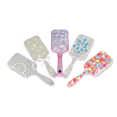 Factory Supply New Design Professional Air Cushion Hair Brush Top Selling Customized Natural French Style Hairbrush Smoothing