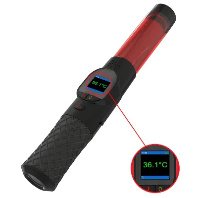 New hot sale professional flash light baton alcohol tester with alert red light