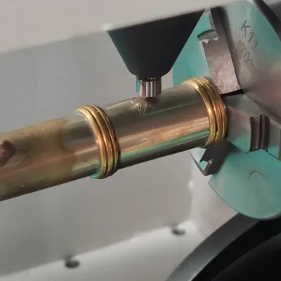 Precision Pneumatic Scribing Machine Area High Automatic for Logo and Serial Number on Flute Throat and Musical Instruments