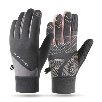 Winter Warm Gloves for Men and Women Wind-proof Touch-screen Couples Riding Skiing Gloves