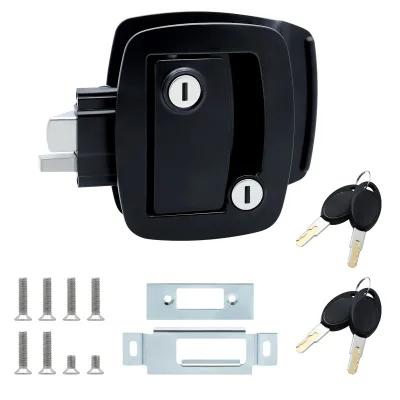 Camper Door Lock,Rv Door Lock Replacement,Camper Door Lock,Trailer Door Lock for Travel Trailers, Horse & Cargo Haulers