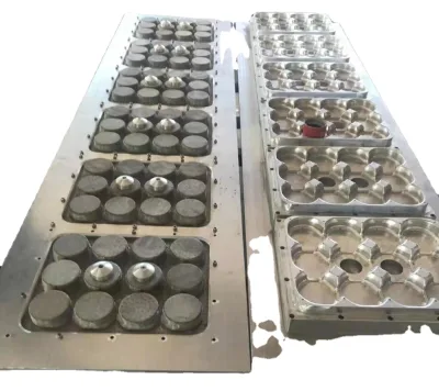 New Style More Capacity Aluminum/Copper/Plastic CNC Polished Industrial Packaging Paper Pulp Mould Model BKMGB-34 3D Designed