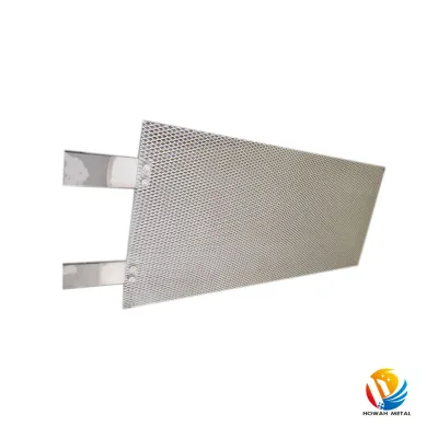 Alkaline Electrolysis Water Ionizer Chamber Use 7 9 11 Plate Platinum Coated Platinized Titanium Mesh Andoe Mmo Electrode