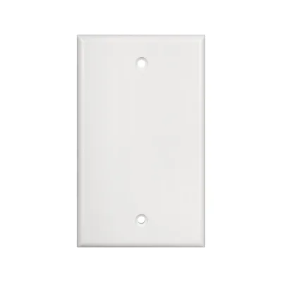 Plastic Wallplates Blank Wall Plates 1 Gang Blank White Wall Plate