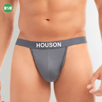 95% Modal 5% Elastane Men's Thong Breathable and Comfortable Sexy Underwear Customized With Your Own logo