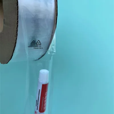 Customized Plastic PE Perforated Auto Packaging Bags in Roll Pre-Opened Plastic Poly Auto Bag Roll Clear PE Bags in Roll