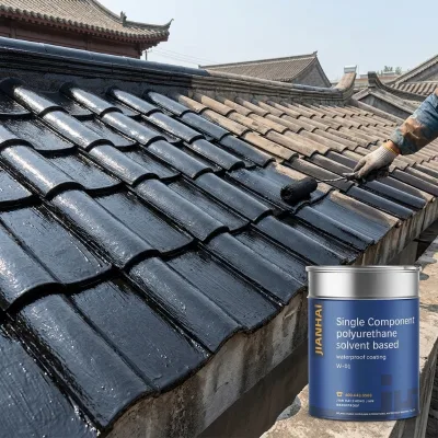 W-01 Single Component Oil-Based Polyurethane Material CE Certified High Elastic Eco-Friendly Liquid Sealant Concrete Waterproof