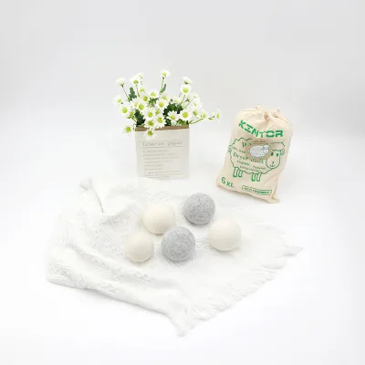Multi Size Moisture and Breathable Wool Dryer Ball with Packaging Handmade Wool Dryer Balls