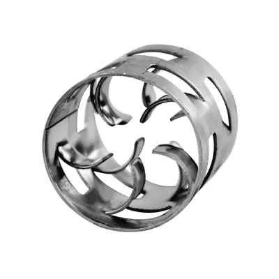 Stainless Steel Metal Pall Ring Random Packing Metal Cascade Mini Ring Used in Deep Vacuum Towers