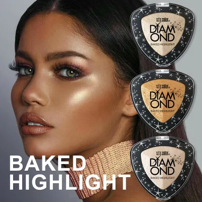 Wholesale Custom logo Face Makeup Cosmetics New Hot Selling New Design New Arrival High Quality High Pigment Baked Highlight