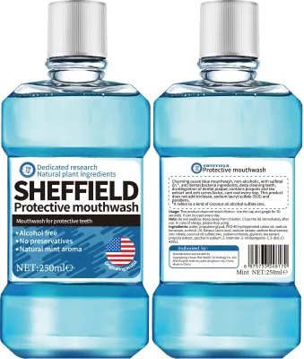 Factory Direct Sale Oral Care Cleaning Teeth Mouthwash Freshens Breath Cleans for Homeuse