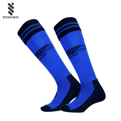 Custom logo Sports Team Blue Knee High Baseball Socks
