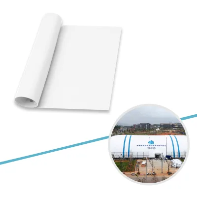 Q6012BD Raw Material for Air Supported Structure, PVC Air Membrane Fabric for Gym & Coal Storage Air Dome