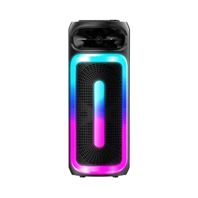 High Quality 8-Inch LED Light for Bluetooth Speaker with Double Speakers Portable Design