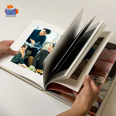 Custom Services A4 A5 Catalogue Booklet Perfect Binding Printing Hardcover Story Book With logo