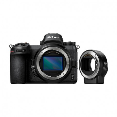 NIKON Z6 BODY & MOUNT ADAPTER FTZ