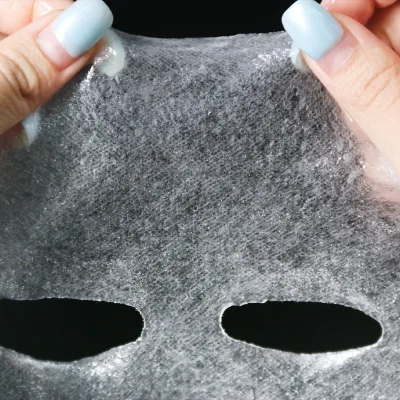 Gel Cooling Sheet Mask Base 3000% Water Absorption Vegan Plant Fiber Mask Material