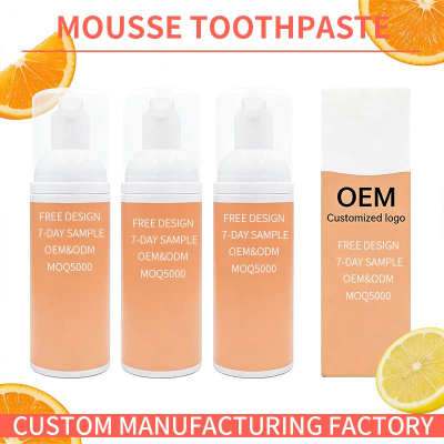 Foam Toothpaste Kids Care Natural Anti-Cavity Formulas Dentifrice Toothpaste China Personalized Toothpaste