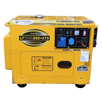 LONFA 1 Phase Silent Domestic Diesel Generator 7KVA South Africa