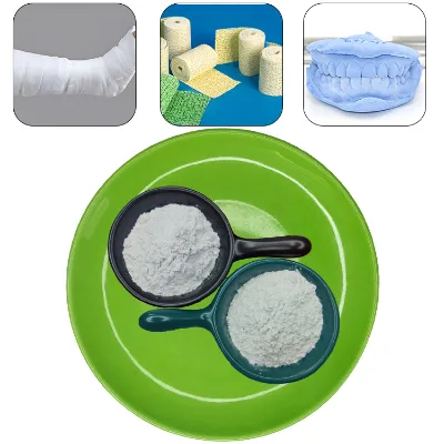 Gypsum Powder for Handicrafts, DIY Gypsum Powder for Architectural Decoration, Jewelry Casting and Making, DIY Handicrafts
