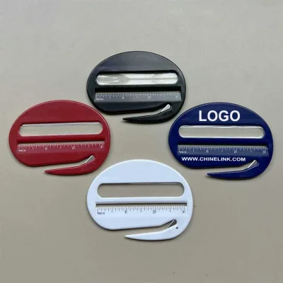Customized Wrapping Paper Cutter with Scale Magnifying Glass Multi Purpose Tool Kit