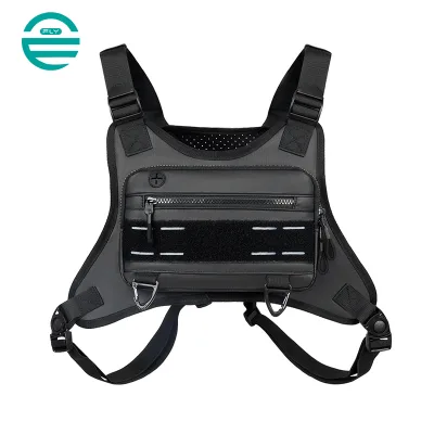 FULIYA BSCI Factory Chest Tactical Vest OEM Custom Logo Outdoor Chest Bag Waterproof Training Tactical Protection Gear Vest