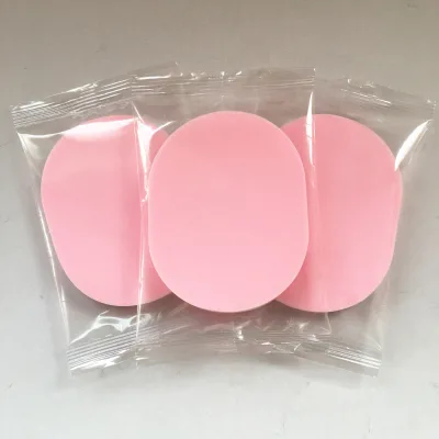 Beauty Personal Care PVA 8mm Thin Face Cleaning Oval Makeup Remover Sponge