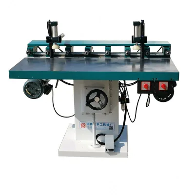 TEBAK MZ-6416 Pneumatic Multi-axis Drilling Woodworking Adjustable Side Hole Drill Horizontal Solid Wood Drilling Machine