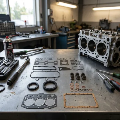3TNM74 F-NJBL Yan-mar Cylinder Head Gasket Set Engine Overhaul Kit Oil Seal O-Ring Replacement Parts