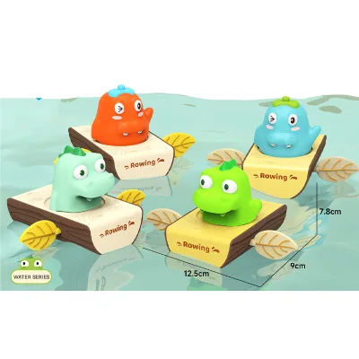 JACKOTOYS Wind up Toy Bathroom Water Play Kids Dinosaur Toys Bath Toys for Toddlers