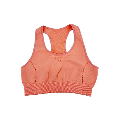 Best Comfortable Stretchy Gym Set Youth Bras High Support Seamless Yoga Sports Bra