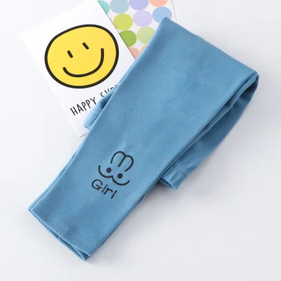 2023 Girls' Casual Stretch Leggings Soft Cotton and Pants for Spring Autumn Summer and Winter Casual Clothing