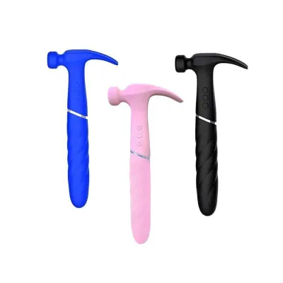 TIKTOK Top Sale Sex Love Hamma Vibrator for Women Adult Clitoris Stimulation G Spot Dildo Hammer Shape USB Rechargeable 10