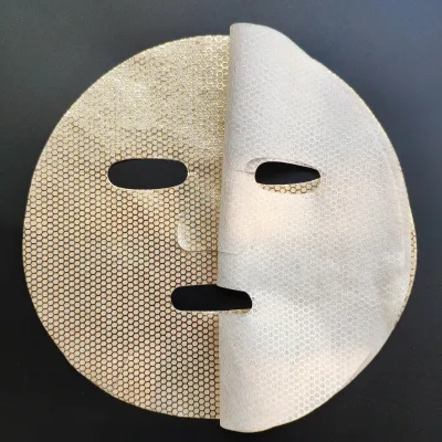 Fashion Design Facial Masks Personal Skincare Sheet Mask Honeycomb Gold Foil Facial Mask Paper