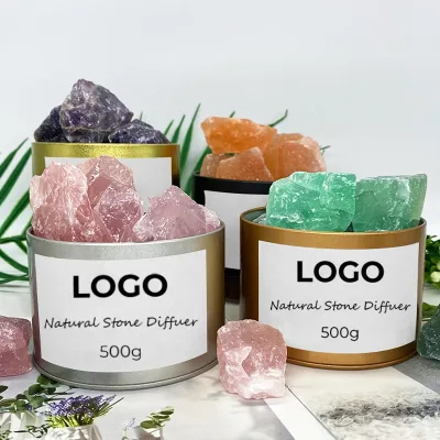 Healing Stones and Crystals Kit Wholesale Raw Crystals Healing Stones Difusor De Aromas Crystals Healing Stones Aroma Diffuser